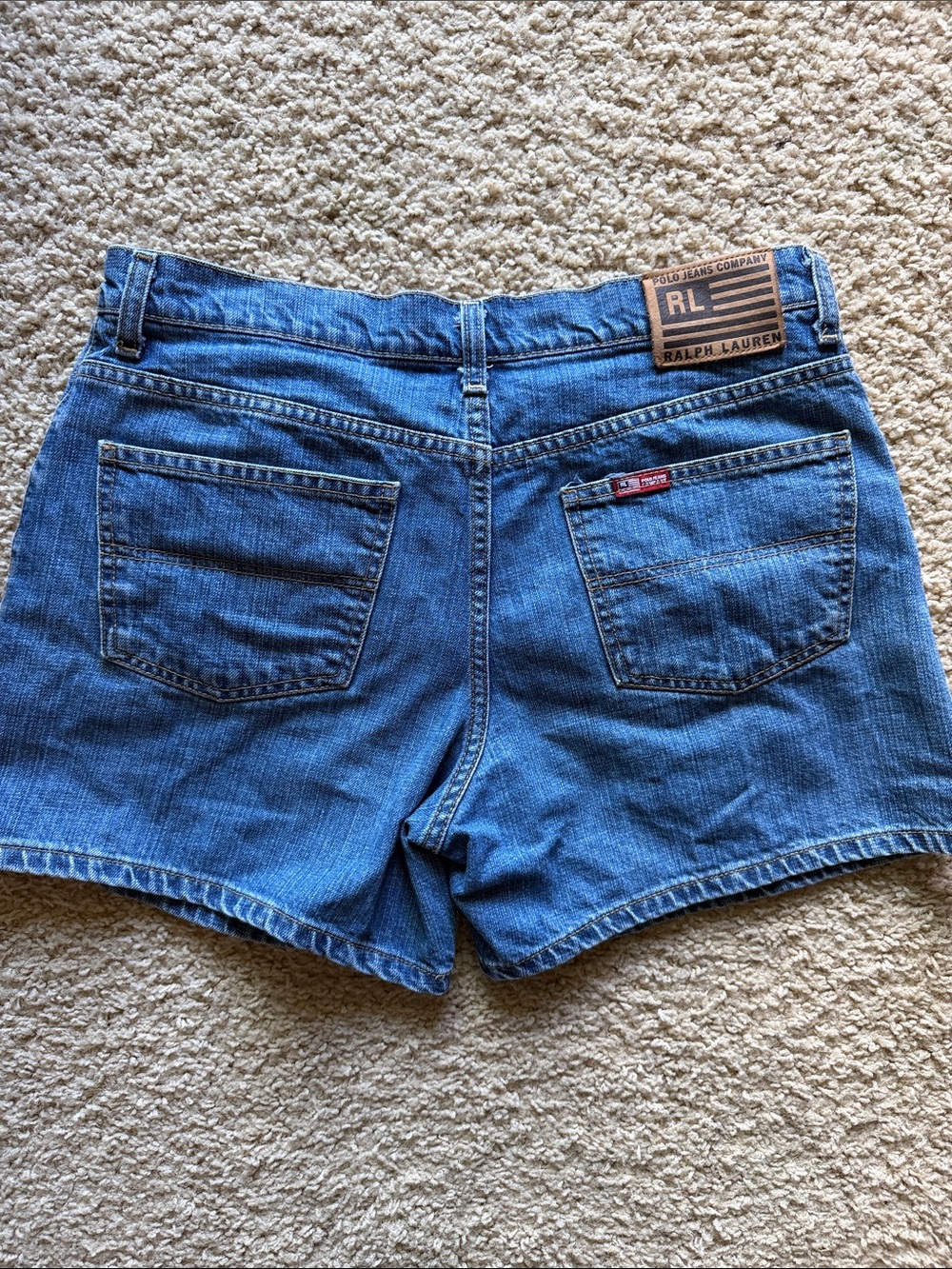 Ralph Lauren Classic Denim Women's Shorts - Picture 2 of 3